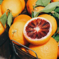 blood oranges.